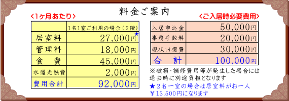 料金案内